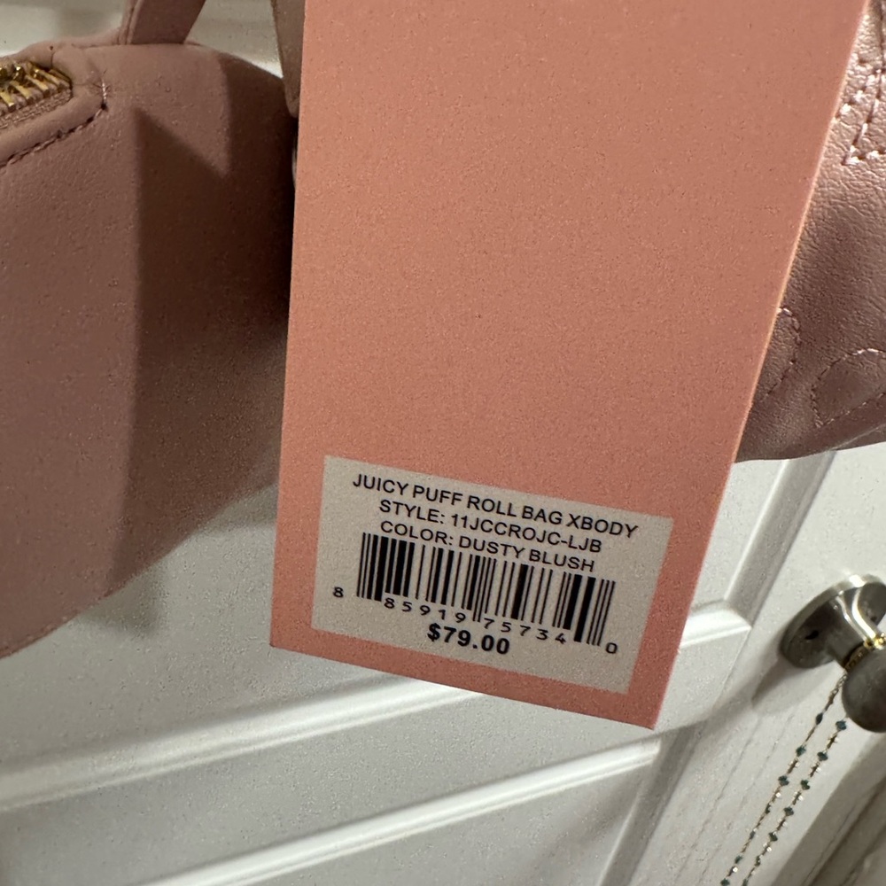 JUICY PUFF ROLL BAG XBODY juicy couture 💕 - Picture 7 of 9